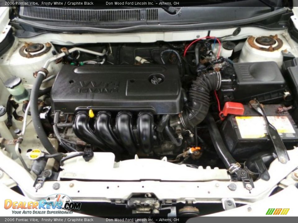 2006 Pontiac Vibe Frosty White / Graphite Black Photo #5
