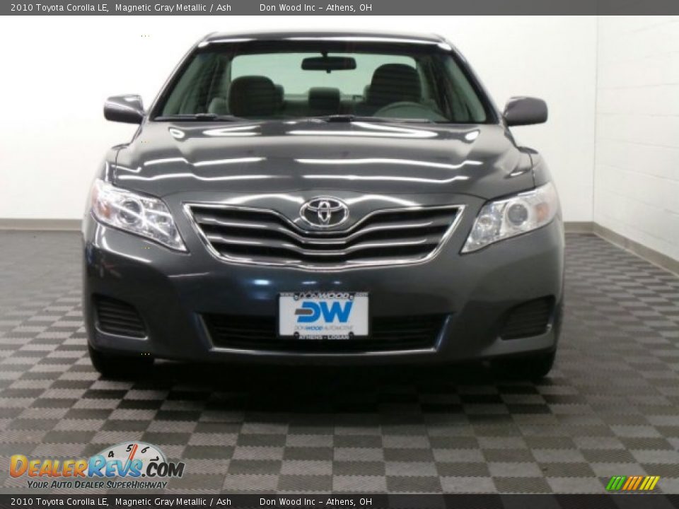2010 Toyota Corolla LE Magnetic Gray Metallic / Ash Photo #2