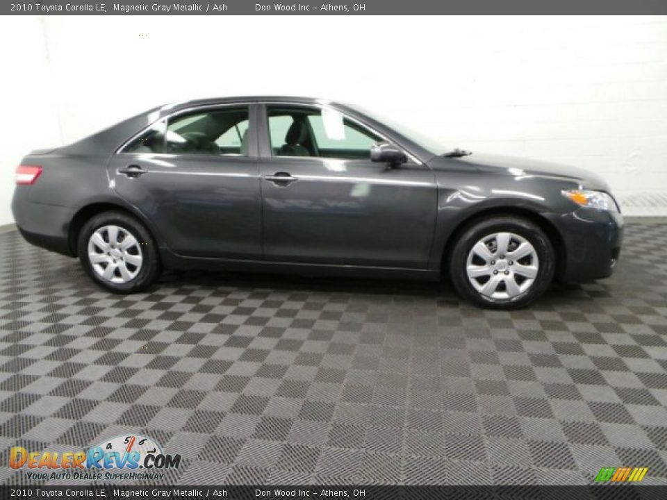 2010 Toyota Corolla LE Magnetic Gray Metallic / Ash Photo #3