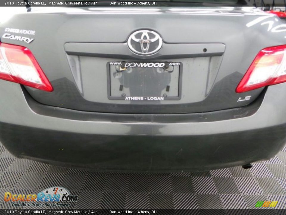 2010 Toyota Corolla LE Magnetic Gray Metallic / Ash Photo #4