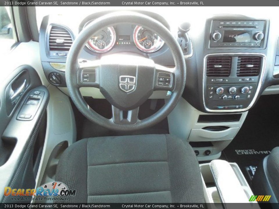 2013 Dodge Grand Caravan SE Sandstone / Black/Sandstorm Photo #7