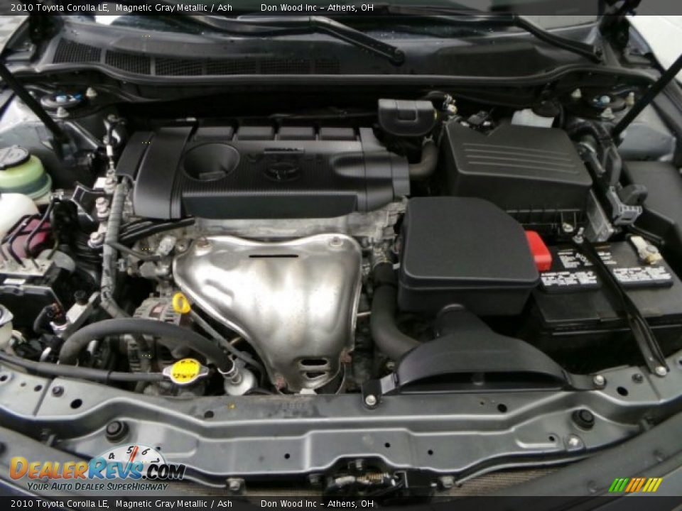 2010 Toyota Corolla LE Magnetic Gray Metallic / Ash Photo #6