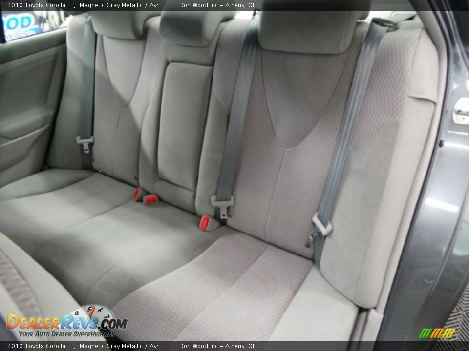 2010 Toyota Corolla LE Magnetic Gray Metallic / Ash Photo #8