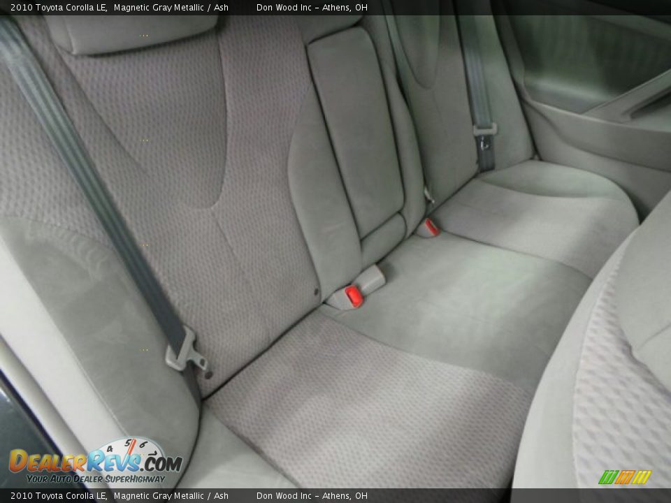 2010 Toyota Corolla LE Magnetic Gray Metallic / Ash Photo #9