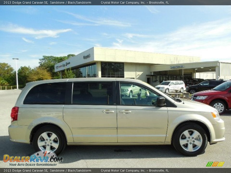 2013 Dodge Grand Caravan SE Sandstone / Black/Sandstorm Photo #11