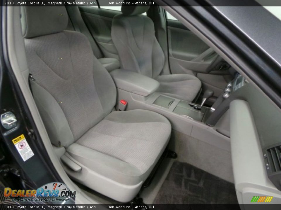 2010 Toyota Corolla LE Magnetic Gray Metallic / Ash Photo #10