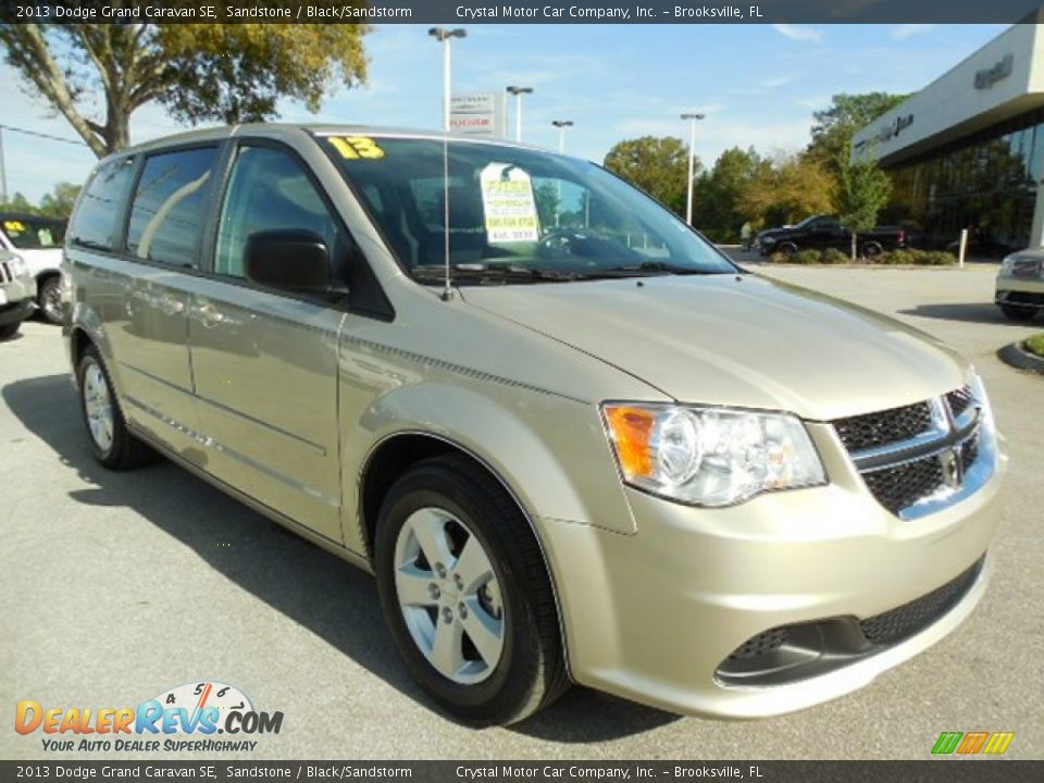 2013 Dodge Grand Caravan SE Sandstone / Black/Sandstorm Photo #12
