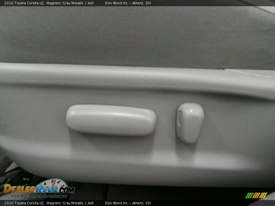 2010 Toyota Corolla LE Magnetic Gray Metallic / Ash Photo #11