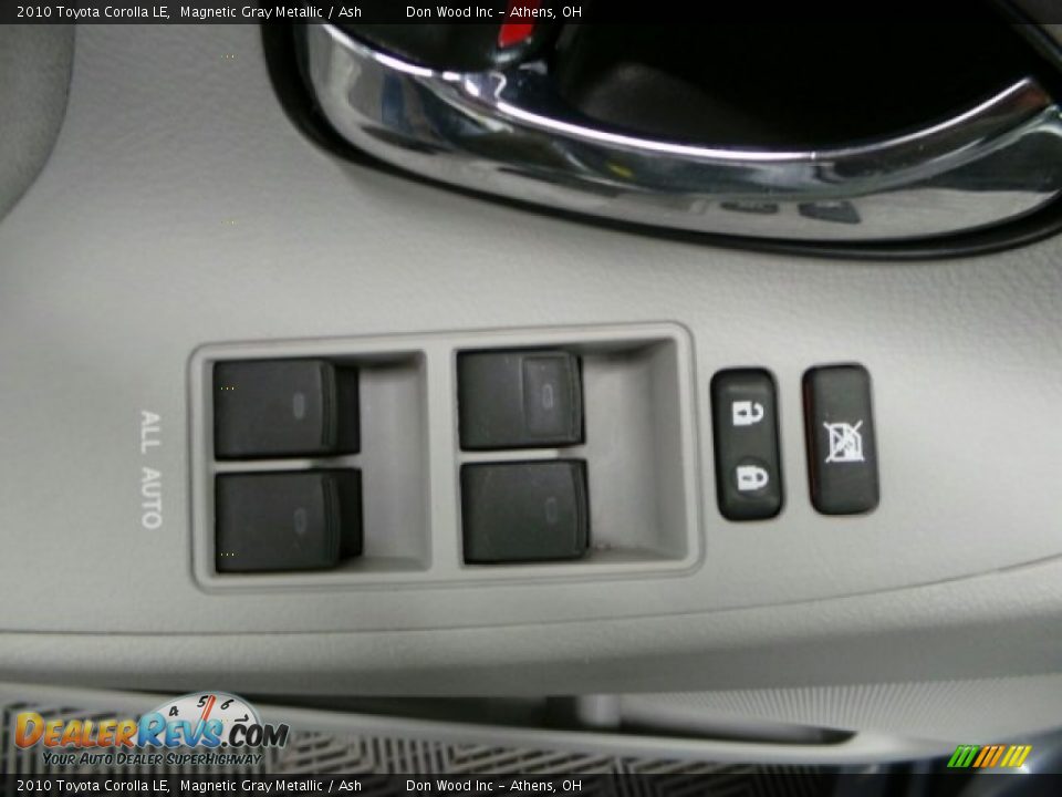 2010 Toyota Corolla LE Magnetic Gray Metallic / Ash Photo #13
