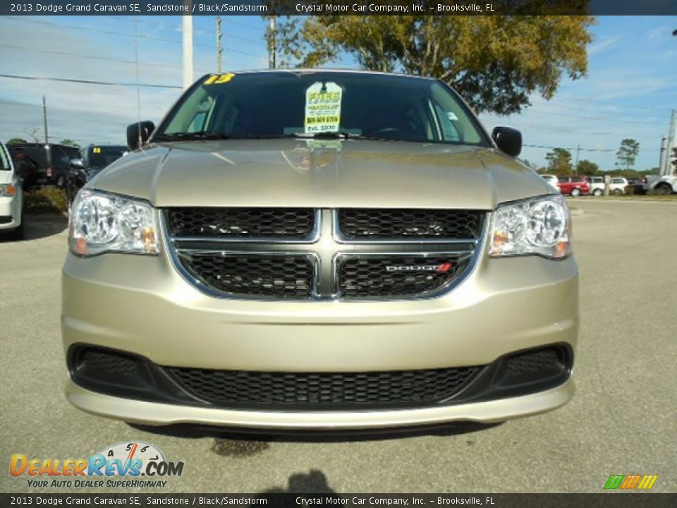 2013 Dodge Grand Caravan SE Sandstone / Black/Sandstorm Photo #15