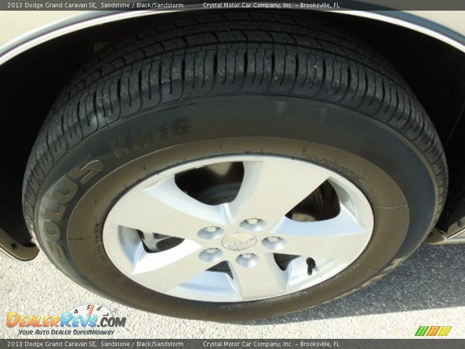 2013 Dodge Grand Caravan SE Sandstone / Black/Sandstorm Photo #16