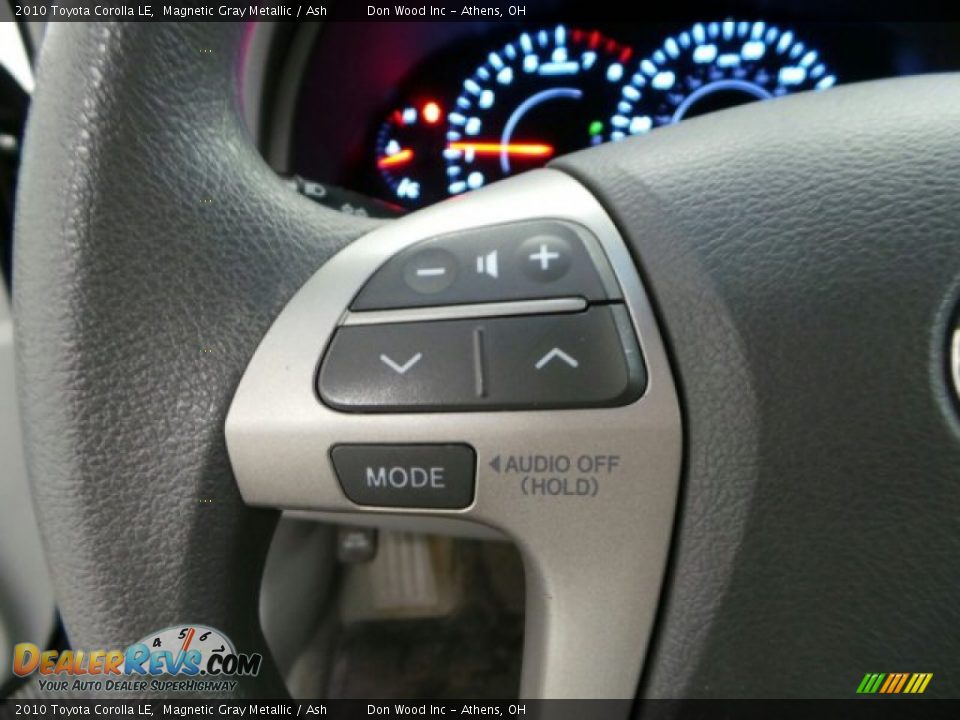 2010 Toyota Corolla LE Magnetic Gray Metallic / Ash Photo #17