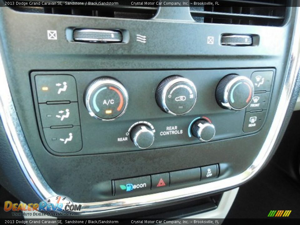 2013 Dodge Grand Caravan SE Sandstone / Black/Sandstorm Photo #22