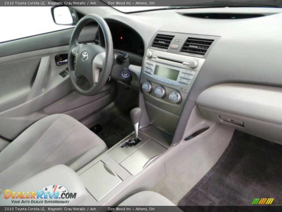 2010 Toyota Corolla LE Magnetic Gray Metallic / Ash Photo #23