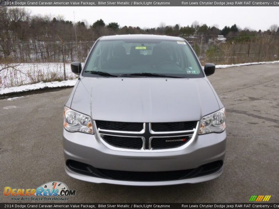2014 Dodge Grand Caravan American Value Package Billet Silver Metallic / Black/Light Graystone Photo #3