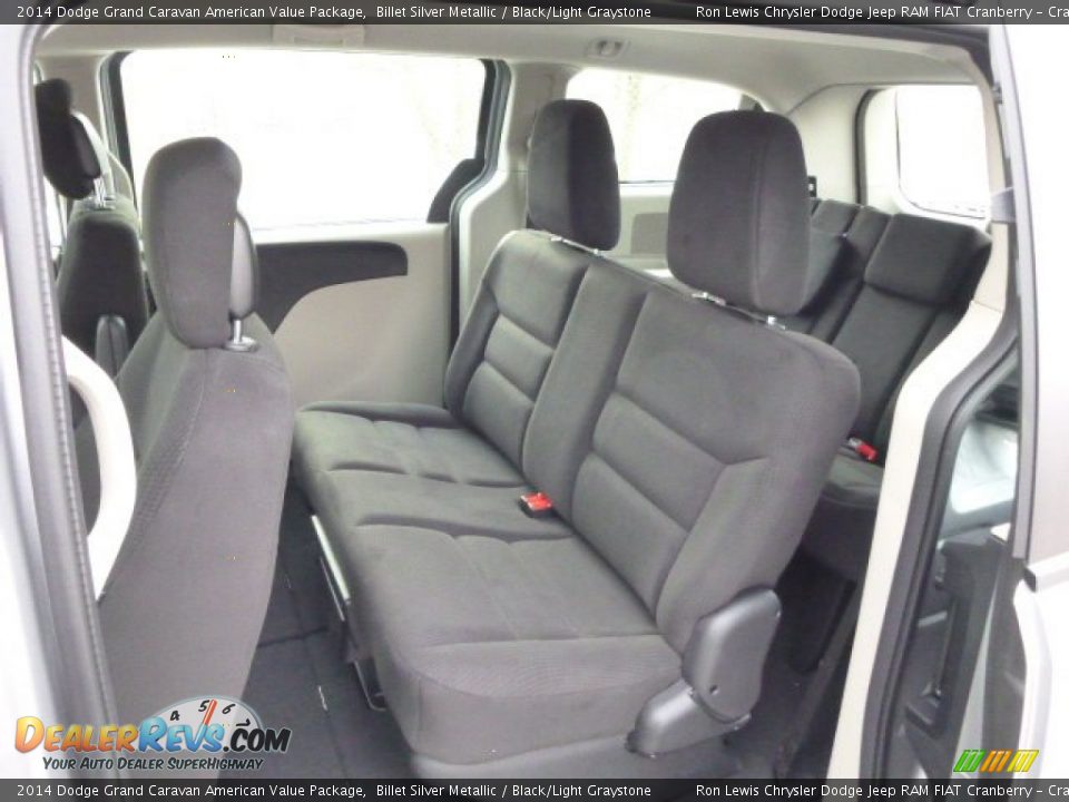 2014 Dodge Grand Caravan American Value Package Billet Silver Metallic / Black/Light Graystone Photo #12
