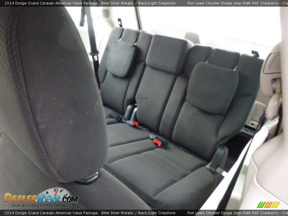 2014 Dodge Grand Caravan American Value Package Billet Silver Metallic / Black/Light Graystone Photo #13