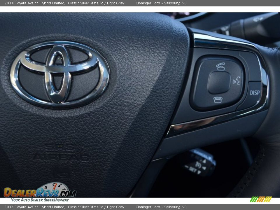 2014 Toyota Avalon Hybrid Limited Classic Silver Metallic / Light Gray Photo #26