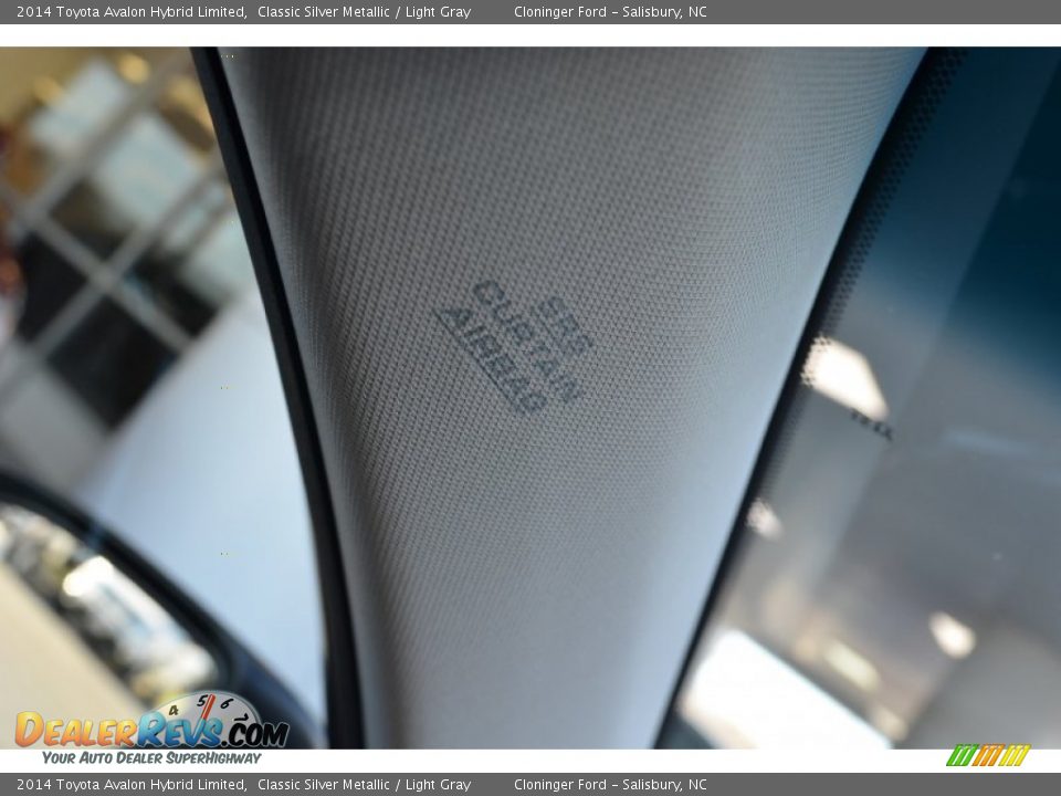 2014 Toyota Avalon Hybrid Limited Classic Silver Metallic / Light Gray Photo #31