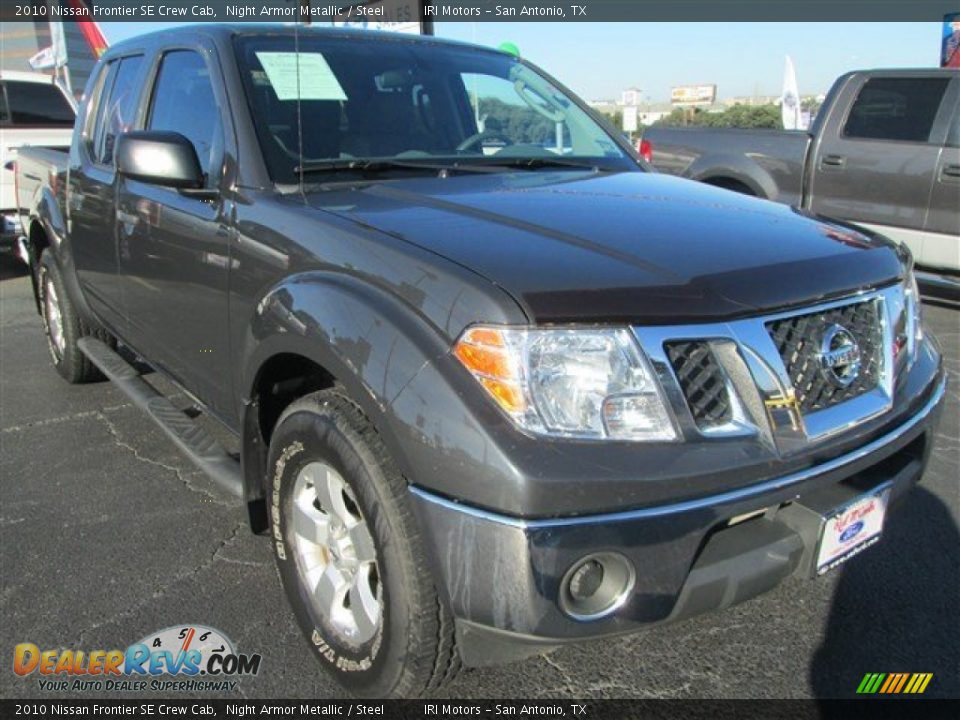 2010 Nissan Frontier SE Crew Cab Night Armor Metallic / Steel Photo #1