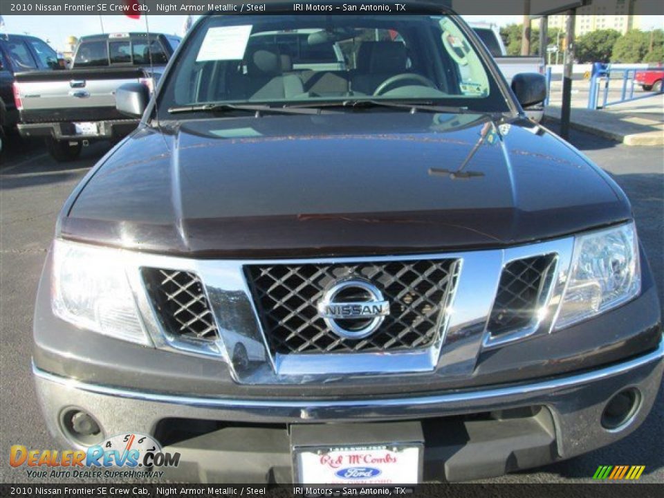 2010 Nissan Frontier SE Crew Cab Night Armor Metallic / Steel Photo #2