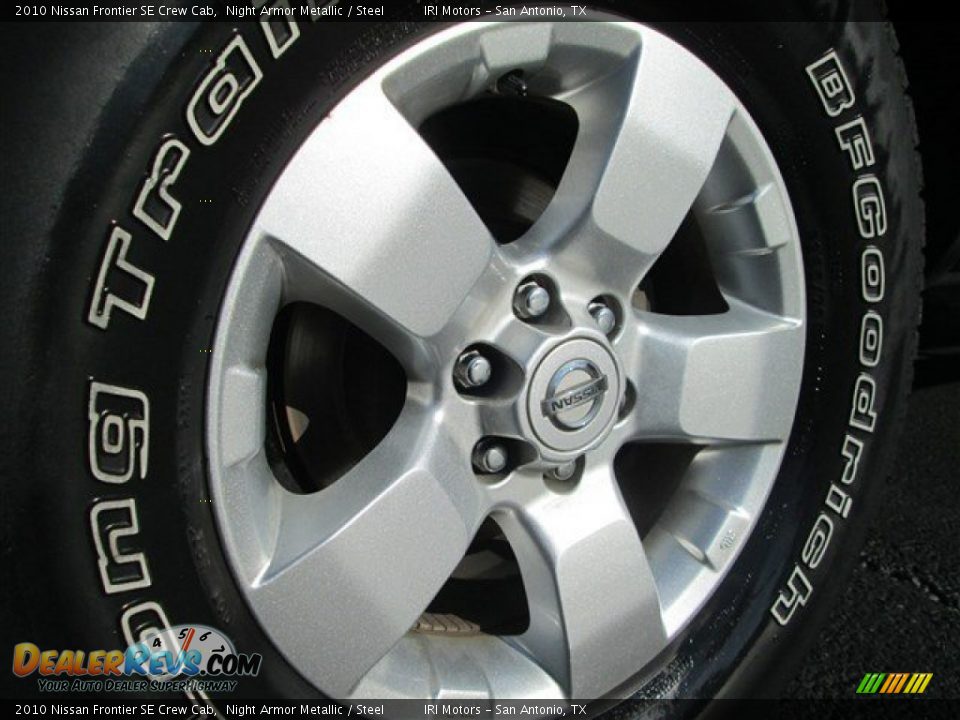 2010 Nissan Frontier SE Crew Cab Night Armor Metallic / Steel Photo #4