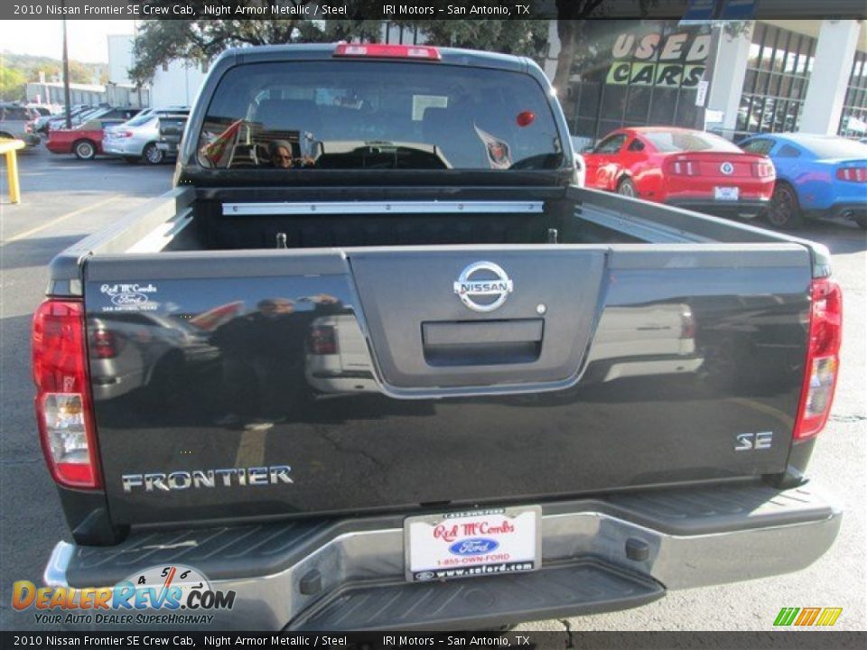 2010 Nissan Frontier SE Crew Cab Night Armor Metallic / Steel Photo #5