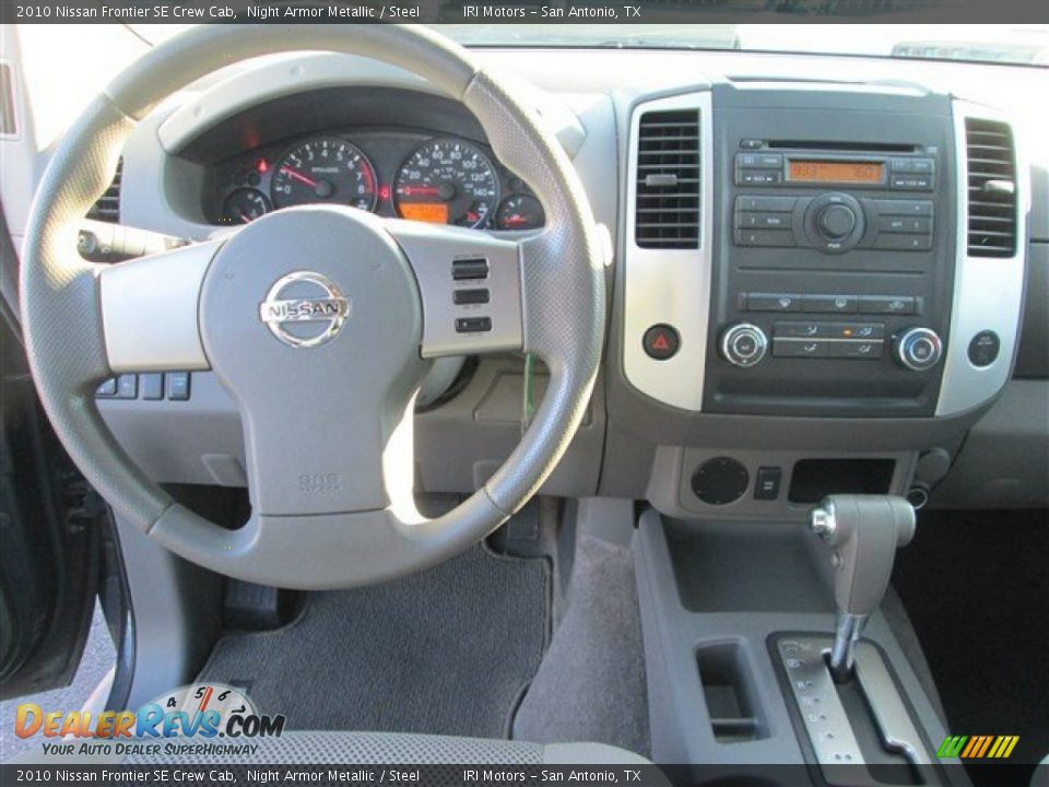 2010 Nissan Frontier SE Crew Cab Night Armor Metallic / Steel Photo #10