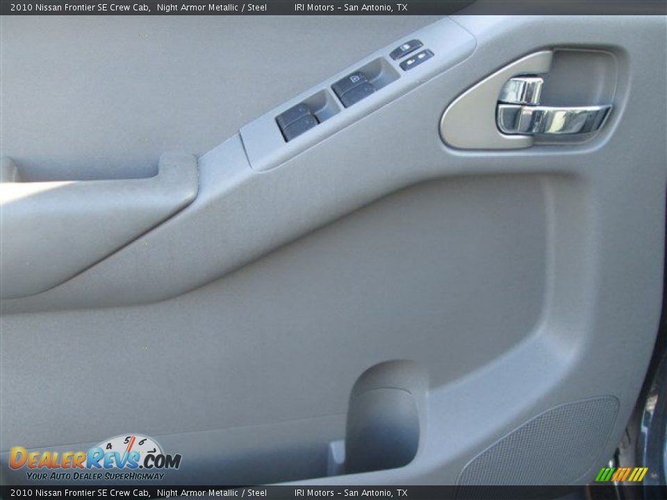 2010 Nissan Frontier SE Crew Cab Night Armor Metallic / Steel Photo #11
