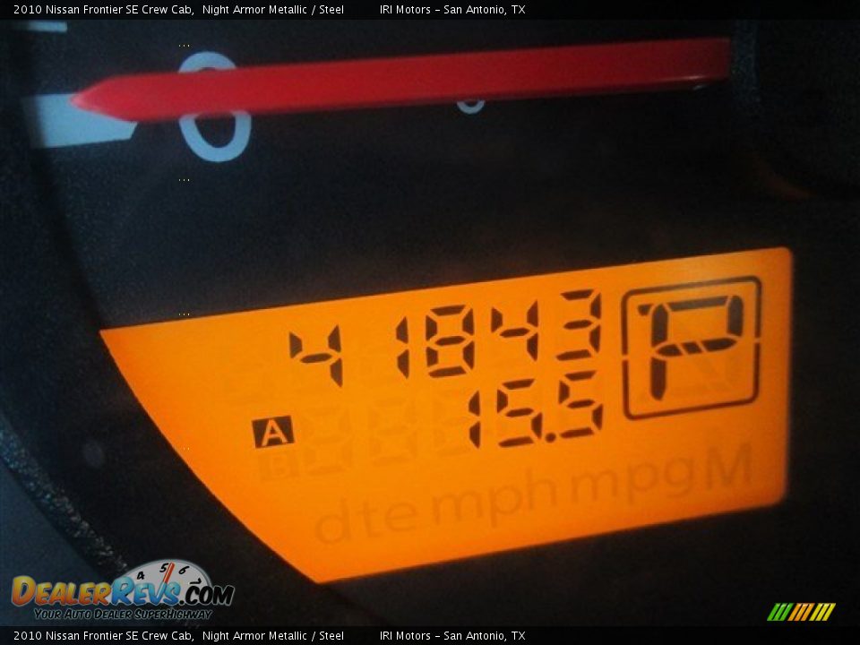 2010 Nissan Frontier SE Crew Cab Night Armor Metallic / Steel Photo #12