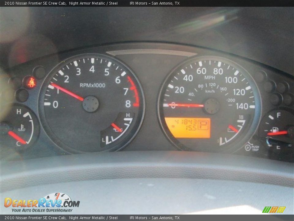 2010 Nissan Frontier SE Crew Cab Night Armor Metallic / Steel Photo #13