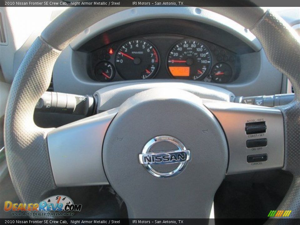 2010 Nissan Frontier SE Crew Cab Night Armor Metallic / Steel Photo #14