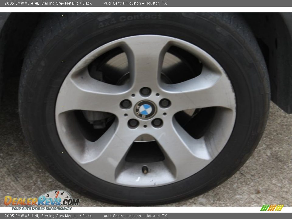 2005 BMW X5 4.4i Sterling Grey Metallic / Black Photo #11