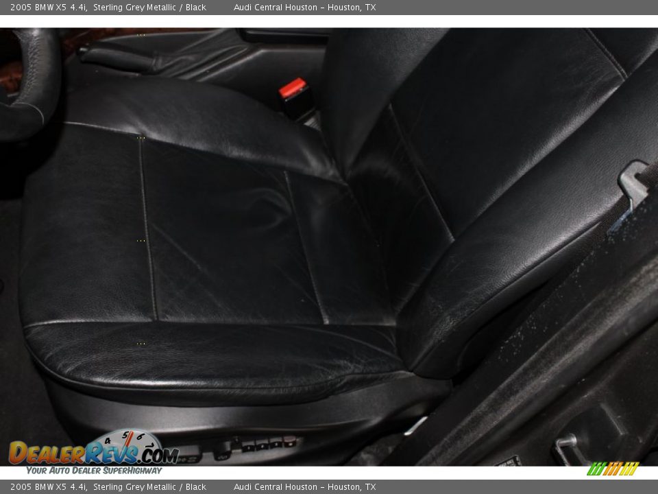 2005 BMW X5 4.4i Sterling Grey Metallic / Black Photo #13