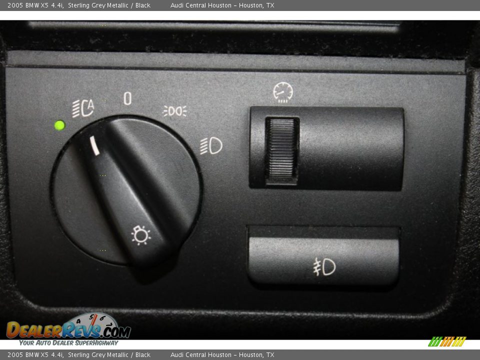 2005 BMW X5 4.4i Sterling Grey Metallic / Black Photo #15