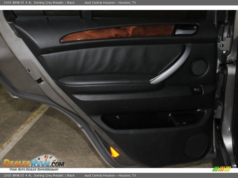 2005 BMW X5 4.4i Sterling Grey Metallic / Black Photo #21