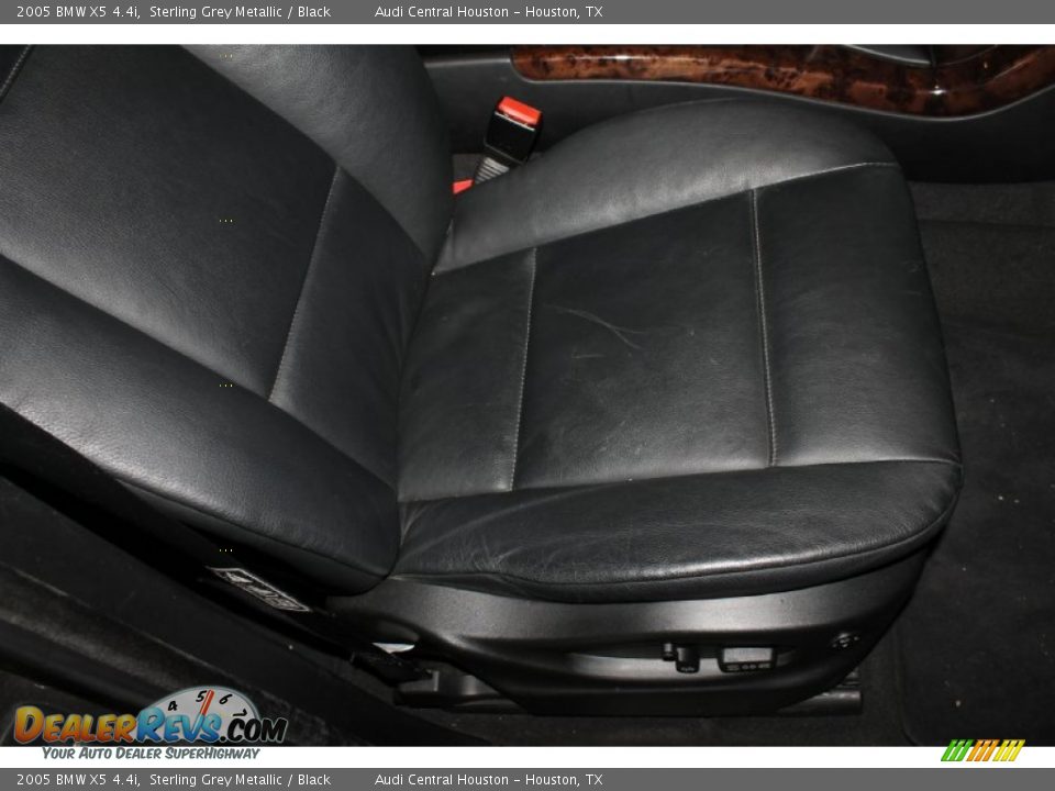2005 BMW X5 4.4i Sterling Grey Metallic / Black Photo #29