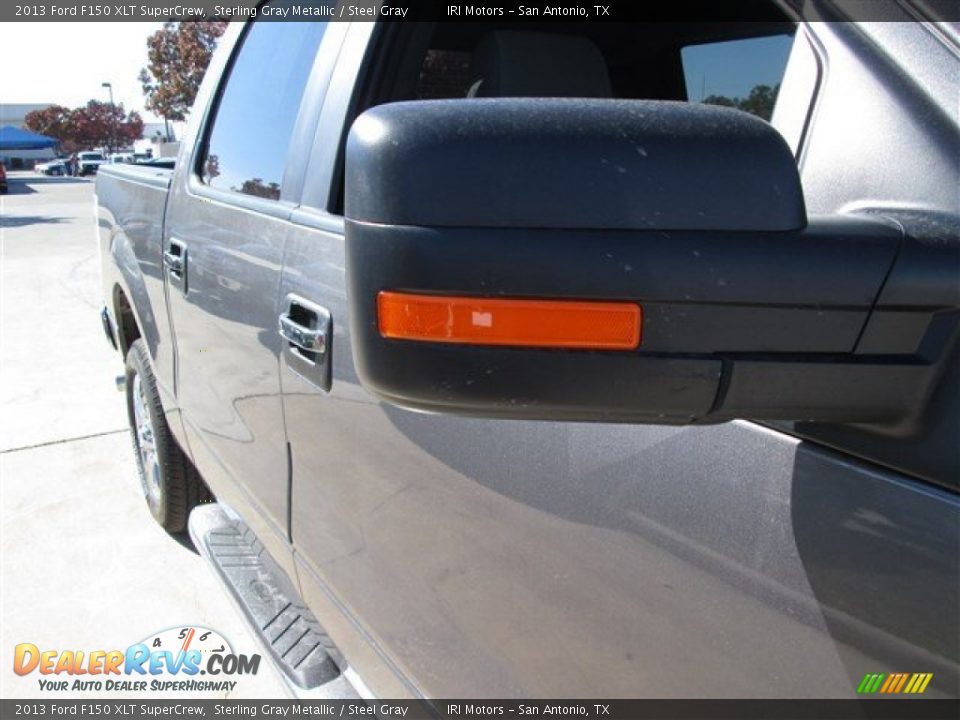 2013 Ford F150 XLT SuperCrew Sterling Gray Metallic / Steel Gray Photo #10