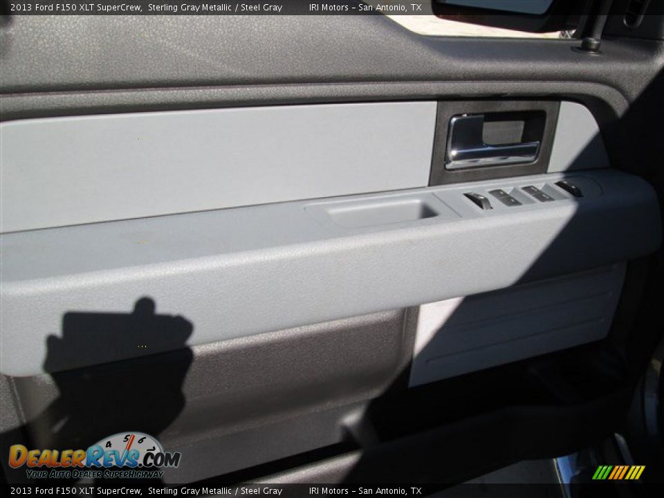 2013 Ford F150 XLT SuperCrew Sterling Gray Metallic / Steel Gray Photo #18