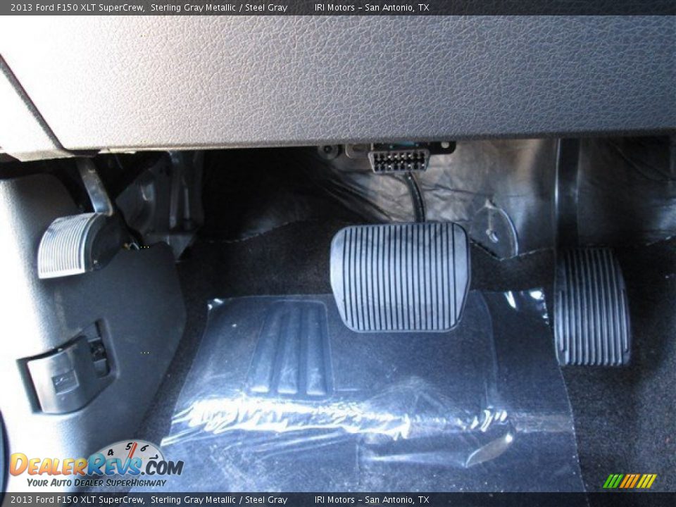 2013 Ford F150 XLT SuperCrew Sterling Gray Metallic / Steel Gray Photo #21