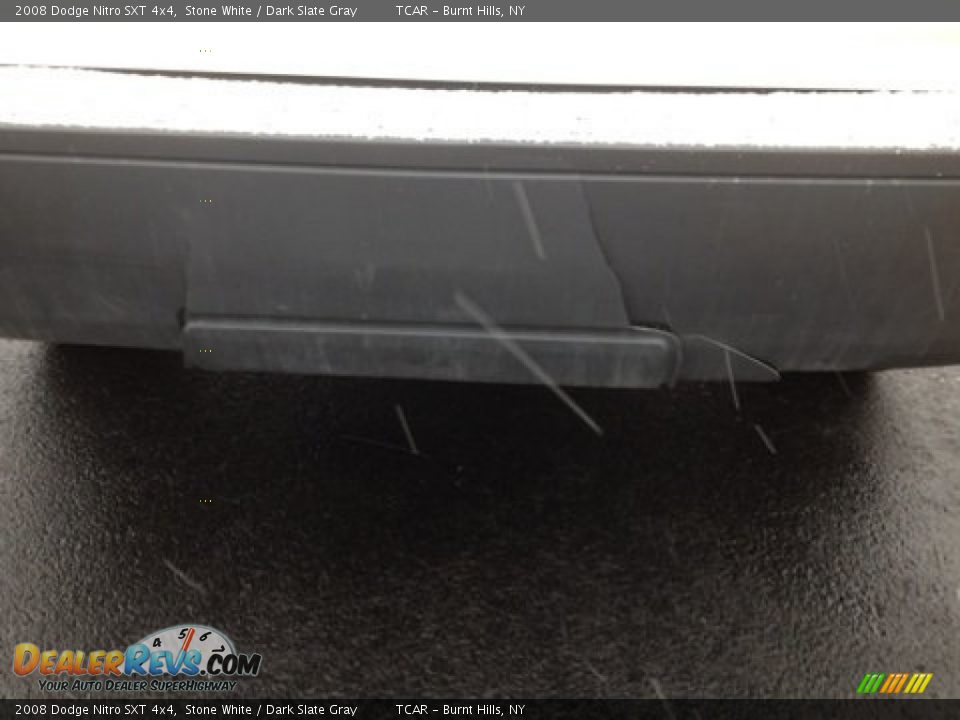 2008 Dodge Nitro SXT 4x4 Stone White / Dark Slate Gray Photo #6