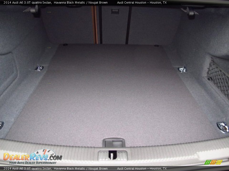 2014 Audi A6 3.0T quattro Sedan Havanna Black Metallic / Nougat Brown Photo #8
