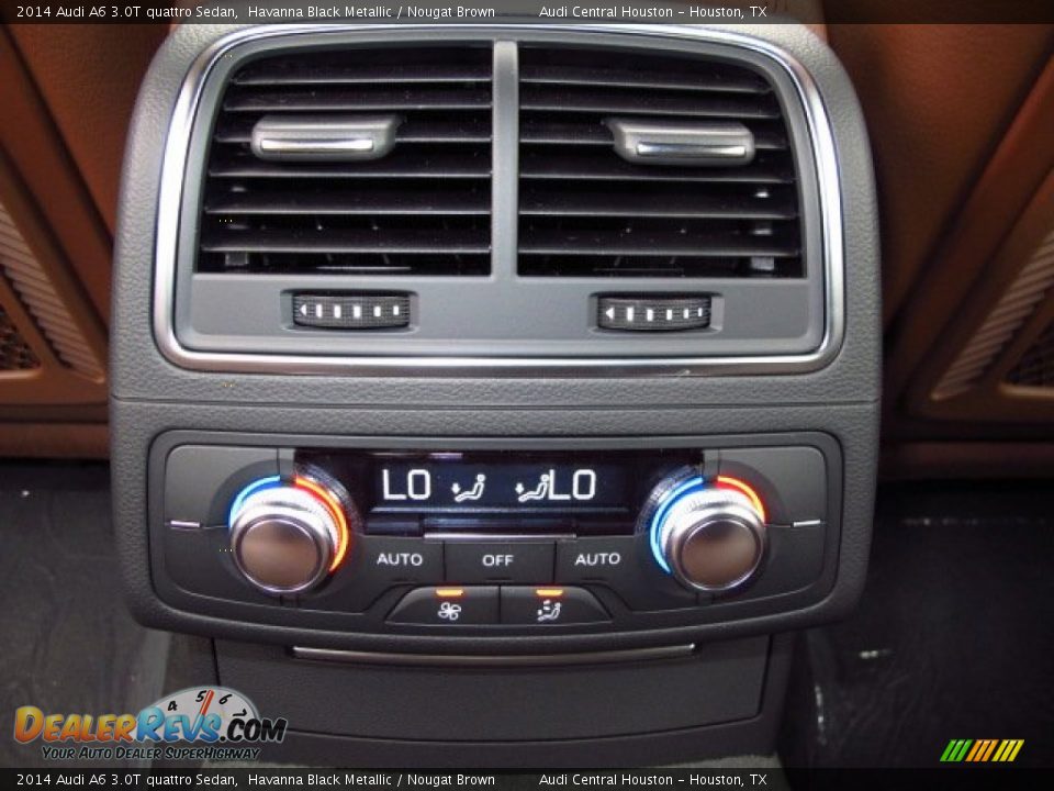 2014 Audi A6 3.0T quattro Sedan Havanna Black Metallic / Nougat Brown Photo #17