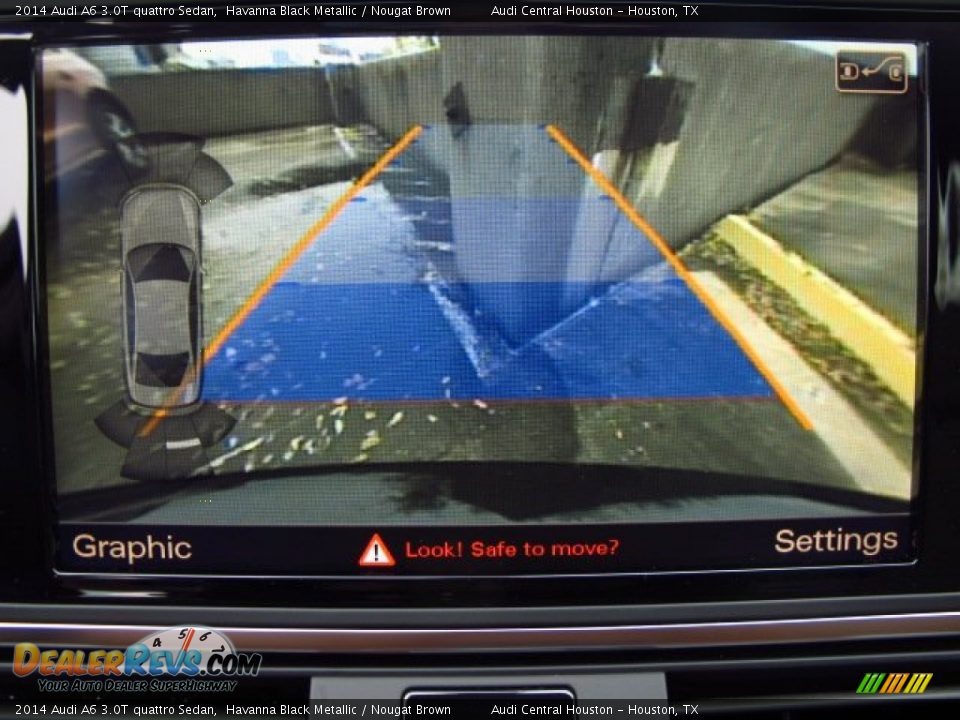 2014 Audi A6 3.0T quattro Sedan Havanna Black Metallic / Nougat Brown Photo #24