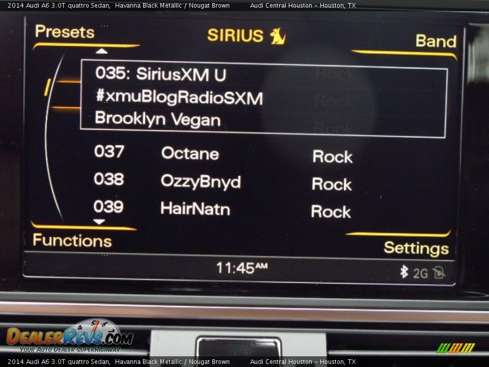 2014 Audi A6 3.0T quattro Sedan Havanna Black Metallic / Nougat Brown Photo #26