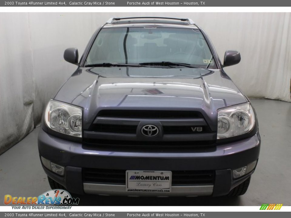 2003 Toyota 4Runner Limited 4x4 Galactic Gray Mica / Stone Photo #2
