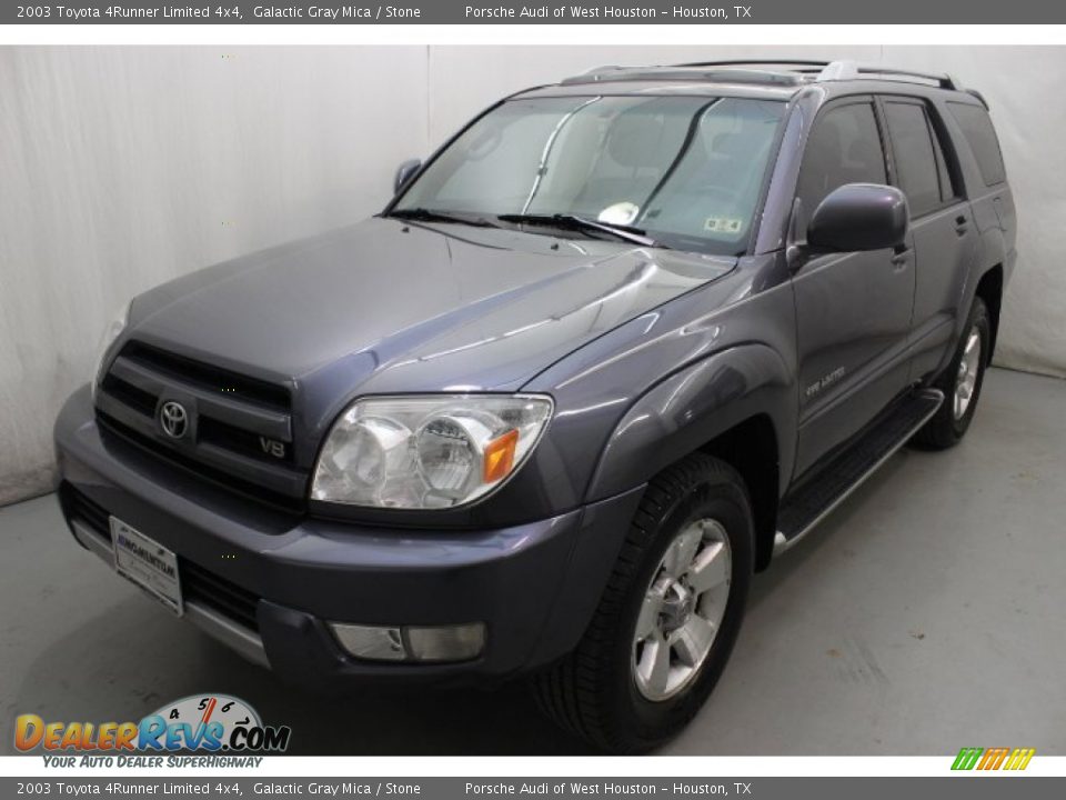 2003 Toyota 4Runner Limited 4x4 Galactic Gray Mica / Stone Photo #3