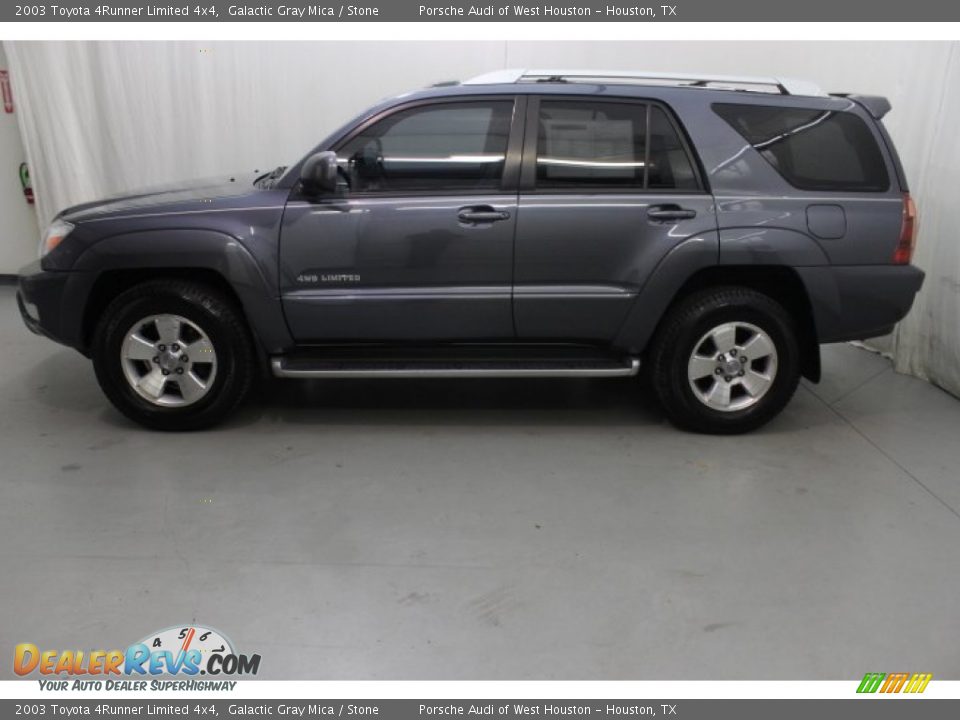 2003 Toyota 4Runner Limited 4x4 Galactic Gray Mica / Stone Photo #4