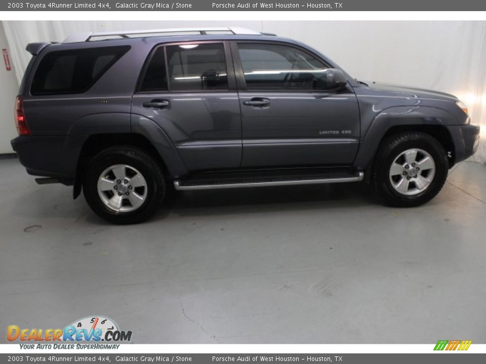 2003 Toyota 4Runner Limited 4x4 Galactic Gray Mica / Stone Photo #7