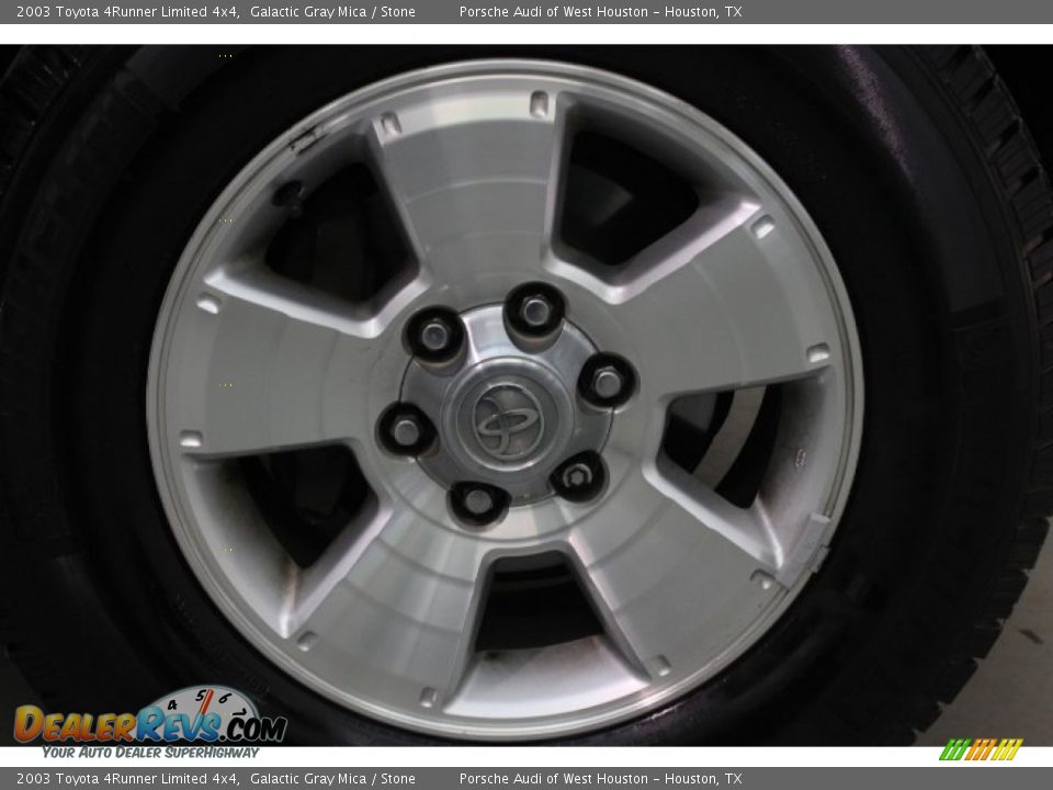 2003 Toyota 4Runner Limited 4x4 Galactic Gray Mica / Stone Photo #9